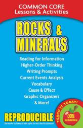 Common Core Lessons & Activities: Rocks and Minerals by Carole Marsh Paperback Book