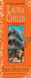 Fiber & Brimstone (A Scrapbooking Mystery) by Laura Childs Paperback Book