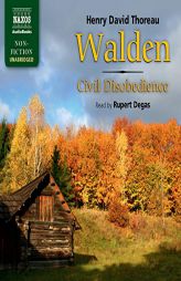 Walden, and Civil Disobedience by Henry David Thoreau Paperback Book