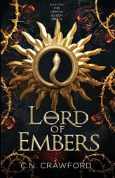Lord of Embers (The Demon Queen Trials) by C. N. Crawford Paperback Book