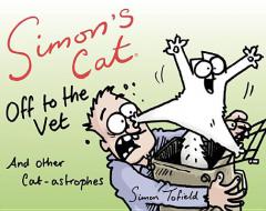 Simon's Cat Off to the Vet . . . and Other Adventures by Simon Tofield Paperback Book