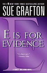 E Is for Evidence (The Kinsey Millhone Alphabet Mystery Series) by Sue Grafton Paperback Book