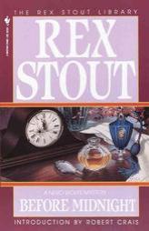 Before Midnight by Rex Stout Paperback Book