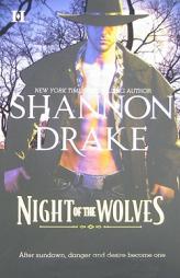 Night of the Wolves by Shannon Drake Paperback Book