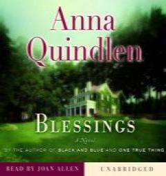 Blessings by Anna Quindlen Paperback Book
