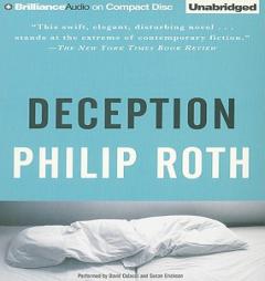 Deception by Philip Roth Paperback Book