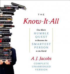 The Know-It-All by A. J Jacobs Paperback Book