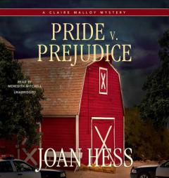 Pride v. Prejudice (Claire Malloy Mysteries, Book 20) by Joan Hess Paperback Book
