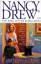 The Baby Sitter Burglaries (Nancy Drew) by Carolyn Keene Paperback Book