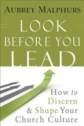 Look Before You Lead: How to Discern and Shape Your Church Culture by Aubrey Malphurs Paperback Book