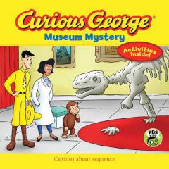 Curious George Museum Mystery (CGTV 8x8) by H. A. Rey Paperback Book