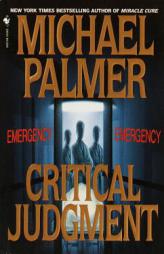 Critical Judgment by Michael Palmer Paperback Book
