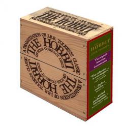 The Hobbit (Wood Box Edition) by J. R. R. Tolkien Paperback Book
