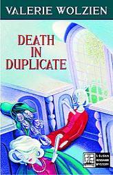 Death in Duplicate by Valerie Wolzien Paperback Book