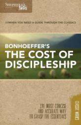 Shepherd's Notes: The Cost of Discipleship by Dietrich Bonhoeffer Paperback Book