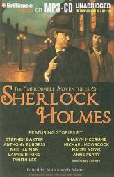 The Improbable Adventures of Sherlock Holmes by John Joseph Adams Paperback Book