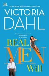 Real Men Will (Hqn) by Victoria Dahl Paperback Book