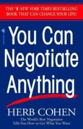 You Can Negotiate Anything by Herb Cohen Paperback Book