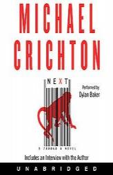 Next by Michael Crichton Paperback Book