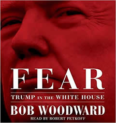 Fear: Trump in the White House by Bob Woodward Paperback Book