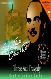 Three Act Tragedy: A Hercule Poirot Mystery (Mystery Masters Series) by Agatha Christie Paperback Book