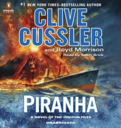 Piranha (The Oregon Files) by Clive Cussler Paperback Book