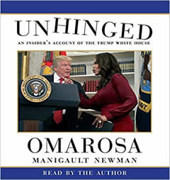Unhinged: An Insider's Account of the Trump White House by Omarosa Manigault Newman Paperback Book