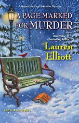 A Page Marked for Murder by Lauren Elliott Paperback Book