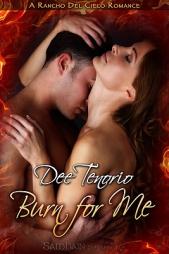 Burn for Me (Rancho del Cielo Romance) by Dee Tenorio Paperback Book