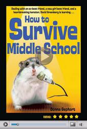 How to Survive Middle School by Donna Gephart Paperback Book