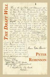 The Draft Will by Peter Robinson Paperback Book