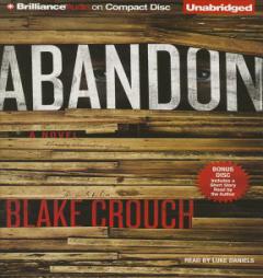 Abandon by Blake Crouch Paperback Book