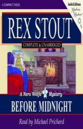 Before Midnight: A Nero Wolfe Mystery (Stout, Rex) by Rex Stout Paperback Book