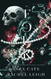 Four: A Dark Reverse Harem Romance (Black Hearts) by Sara Cate Paperback Book