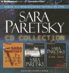 Sara Paretsky CD Collection: Total Recall, Blacklist, Fire Sale (V. I. Warshawski) by Sara Paretsky Paperback Book