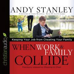 When Work and Family Collide: Keeping Your Job from Cheating Your Family by Andy Stanley Paperback Book