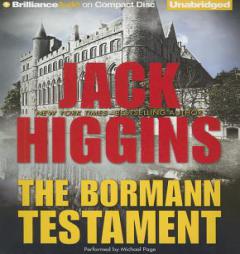 The Bormann Testament (Paul Chevasse Series) by Jack Higgins Paperback Book