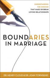 Boundaries in Marriage by Henry Cloud Paperback Book