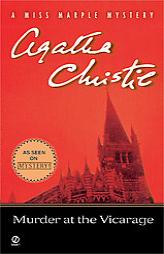 Murder at the Vicarage (Miss Marple Mysteries) by Agatha Christie Paperback Book