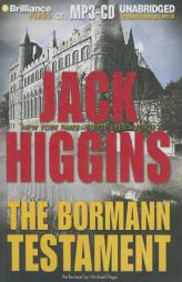 The Bormann Testament (Paul Chevasse Series) by Jack Higgins Paperback Book