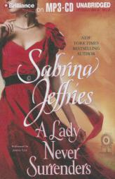 A Lady Never Surrenders (Hellions of Halstead Hall Series) by Sabrina Jeffries Paperback Book