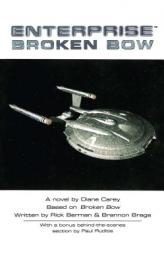 Broken Bow (Star Trek: Enterprise) by Diane Carey Paperback Book