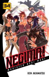 Negima! 34: Magister Negi Magi by Ken Akamatsu Paperback Book