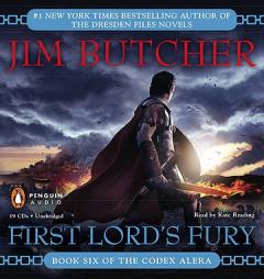 First Lord's Fury Unabridgeds (Codex Alera) by Jim Butcher Paperback Book