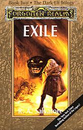 Exile (Forgotten Realms: Dark Elf Trilogy) by R. A. Salvatore Paperback Book