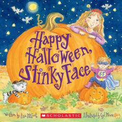Happy Halloween, Stinky Face by Lisa McCourt Paperback Book