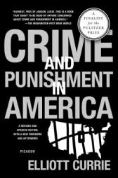 Crime and Punishment in America by Elliott Currie Paperback Book