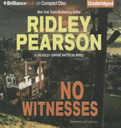 No Witnesses (Lou Boldt/Daphne Matthews Series) by Ridley Pearson Paperback Book