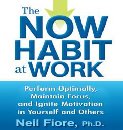 The Now Habit at Work: Perform Optimally, Maintain Focus, and Ignite Motivation in Yourself and Others by Neil Fiore Paperback Book