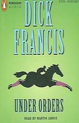 Under Orders by Dick Francis Paperback Book